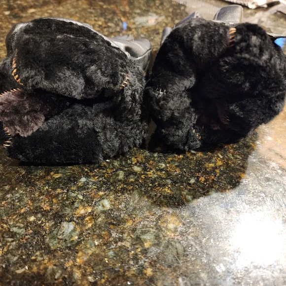 Men's Zavelio Shearling Sheepskin Fur Lined Leather Gloves Size L NWOT - Picture 5 of 6